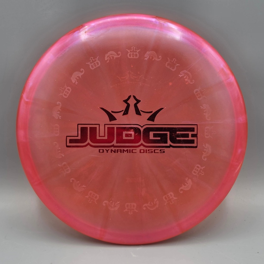 Dynamic Discs Putter 174g Pink Judge Lucid Disc Golf Bead Putter